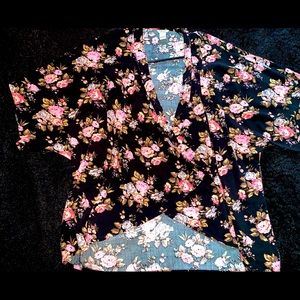 Floral cardigan